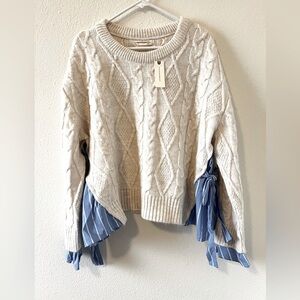 New twofer Anthropologie sweater.